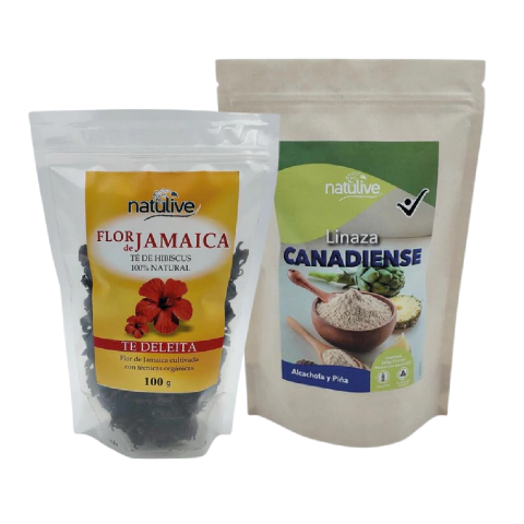 Combo saludable alcachofa y piña