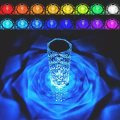 Diamond Rose Lampara Velador Led en internet