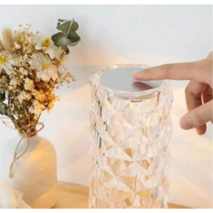 Diamond Rose Lampara Velador Led - Osiris
