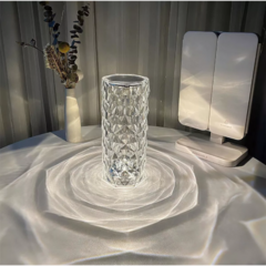 Diamond Rose Lampara Velador Led - comprar online
