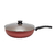 Frigideira Antiaderente Grossa Funda Wok 26cm 2,800 Litros Com Tampa De vidro