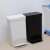 Lixeira Preta Cesto De Lixo Grande Com Pedal 25 Litros Cozinha - comprar online