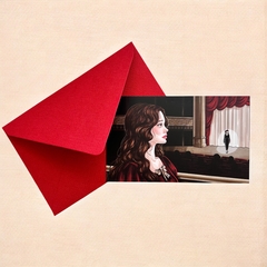 Postal - Emily en el teatro 