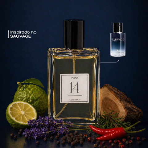 FISSÔ 14 - Inspirado no Sauvage - 50ml