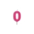 Vela Aniversario Neon - Nº 0 pink