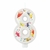 Vela Decorativa Estampada Balãozinho Nº 8