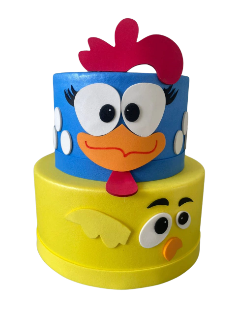 BOLO FAKE GALINHA PINTADINHA - comprar online