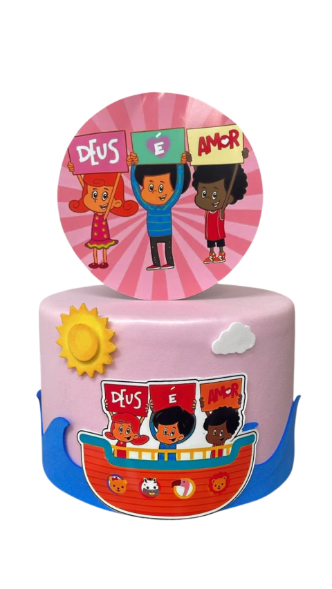 MINI BOLO FAKE 3 PALAVRINHAS - comprar online