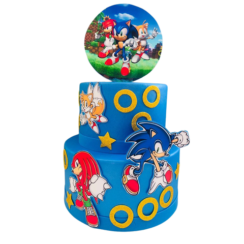BOLO FAKE SONIC TURMA - comprar online