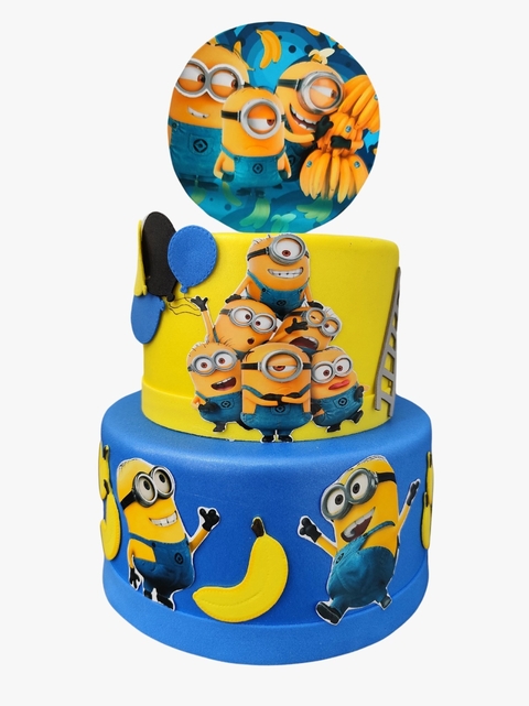 BOLO FAKE MINIONS AMARELO - comprar online