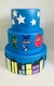 BOLO FAKE PJ MASKS 3 ANDARES