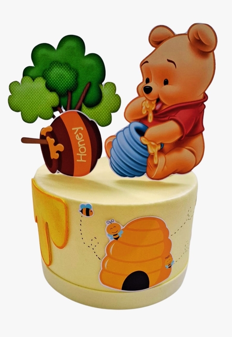 Mini Bolo Fake Ursinho Pooh - comprar online