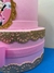 BOLO FAKE MINNIE REALEZA ROSA - Catavento Festas