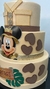 BOLO FAKE MICKEY SAFARI 3 ANDARES - Catavento Festas