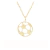Pingente ouro amarelo 18k Bola de Futebol