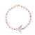 Pulseira infantil perola e ouro amarelo 18k Espirito Santo