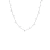 Corrente ouro branco 18k Brilho