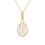 Pingente ouro amarelo 18k Raquete Tennis