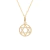 Pingente ouro amarelo 18k Estrela de Davi