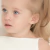 Brinco baby ouro amarelo 18k Perola - comprar online