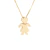 Pingente ouro amarelo 18k Menina
