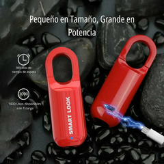 CANDADO INTELIGENTE DE SEGURIDAD / CON HUELLA DACTILAR / SEGURO, PORTÁTIL Y RECARGABLE en internet