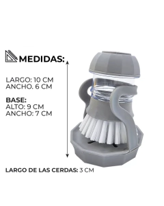 Cepillo Dispenser Premium – Lava sin esfuerzo + Higiene total - tienda online