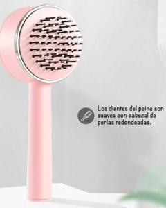 CEPILLO PEINE PARA CABELLO / AUTOLIMPIEZA 3D / DESENREDANTE