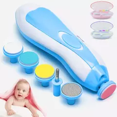 MINI TORNO LIMA UÑAS PARA BEBE / CON LUZ / A PILAS