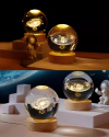 ESFERA MÁGICA DE CRISTAL 3D / LUZ LED TENUE / CON ESTUCHE DE REGALO - comprar online