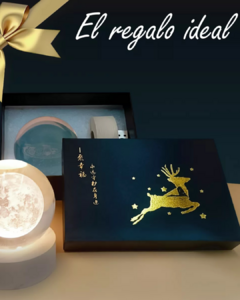 ESFERA MÁGICA DE CRISTAL 3D / LUZ LED TENUE / CON ESTUCHE DE REGALO en internet