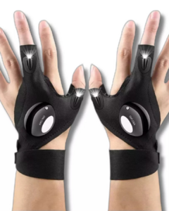 PAR DE GUANTES LUZ LED LINTERNA / LA HERRAMIENTA QUE TE FALTABA - comprar online