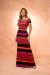 VESTIDO COLOR LISTRAS