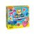 Caixa do kit Origami Squishies da Faber-Castell com papéis neon super brilhantes e adesivos para dobrar e criar figuras de papel macias e divertidas