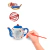 Conjunto de chá de porcelana para pintar da marca zoop toys