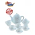 Conjunto de chá de porcelana para pintar da marca zoop toys