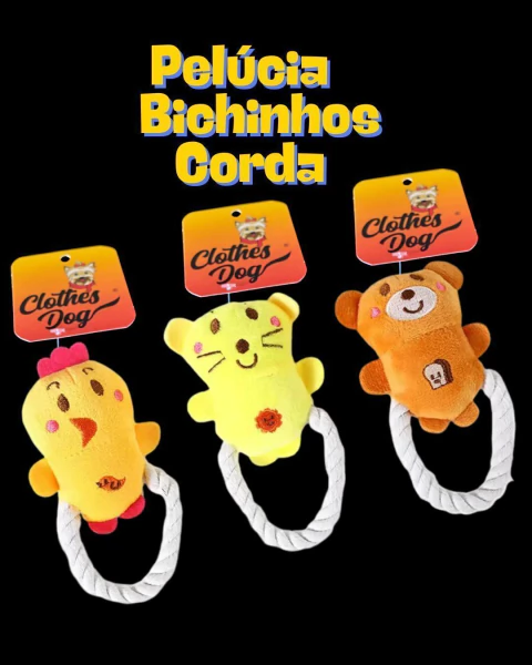Pelúcia Bichinhos Corda