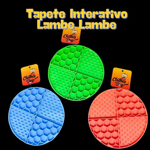 Tapete Interativo Lambe Lambe