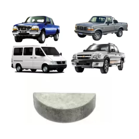 Chaveta Do Virabrequim Hsd 2.5 2.8 Ngd 3.0e Todos Mwm