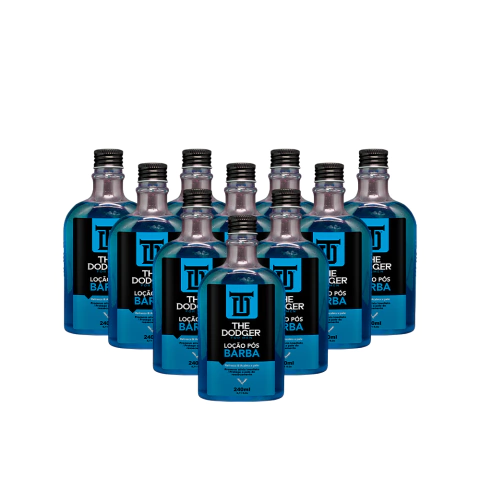 LOÇÃO POS BARBA 240ml - THE DODGER - 10 UNIDADES