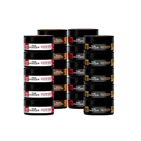 PASTAS EFEITO BRILHO 20 UNIDADES THE DODGER - comprar online