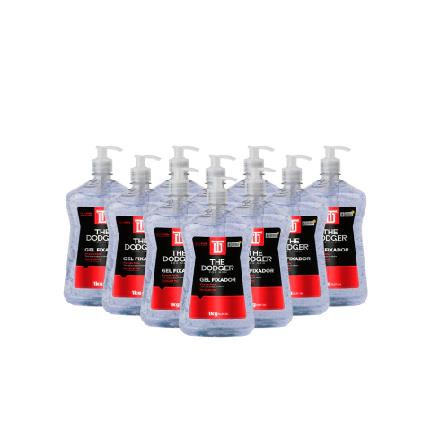 GEL FIXADOR INCOLOR 1kg - THE DODGER - 10 UNIDADES