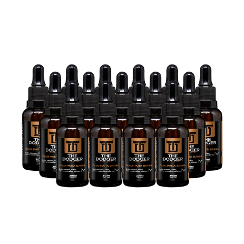 ÓLEO PARA BARBA 30ML THE DOOGER - 15 UNIDADES