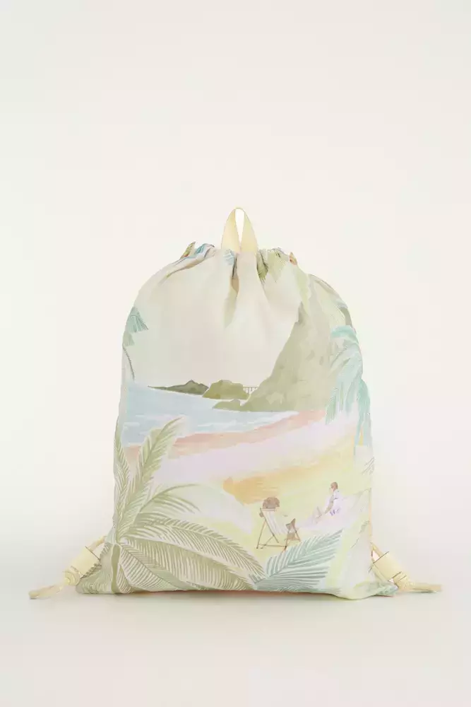 BOLSA PRAIANA FIM DE TARDE MULTICOLORIDO