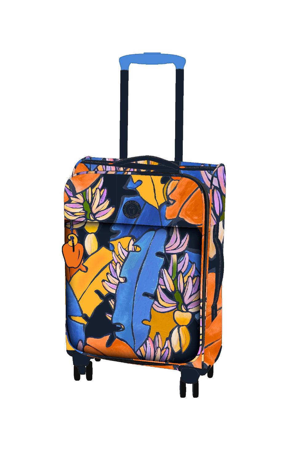 MALA FARM ME LEVA TECIDO - BANANA FLORA