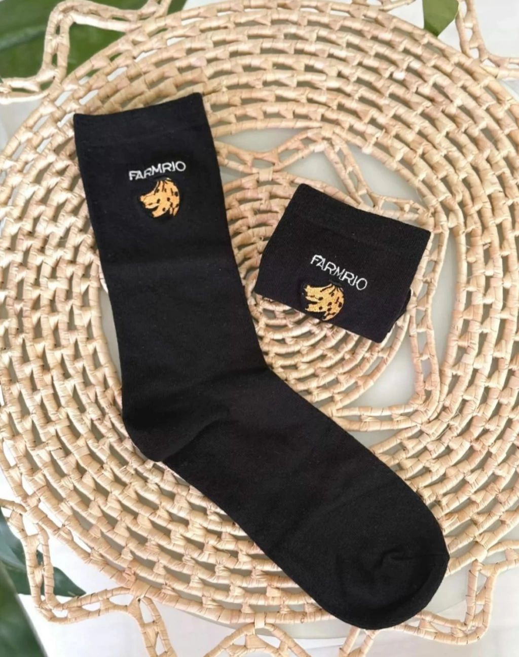 MEIA PRETA BANANA FARM RIO