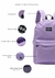Imagen de Mochila Goodpak Cierre Contra Tono Llila 17" Lucille
