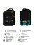 MOCHILA PORTA NOTEBOOK 18" LONG ISLAND UNICROSS - tienda online