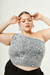 TOP GLITTER UN HOMBRO - comprar online