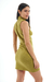 Imagen de Vestido corto, sin mangas, cuello polera